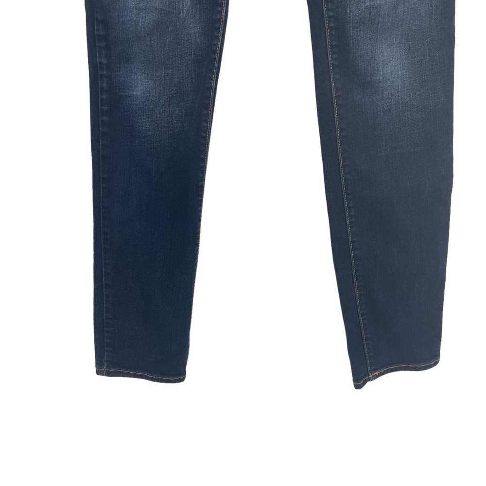 American Eagle Super Stretch Dark Wash Skinny Denim Jeans Size 4 - Picture 3 of 13